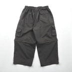 KOREX Outdoor 3-Way Convertible Cargo Shorts, XL, Gray, Drawcord, Utility Pockets