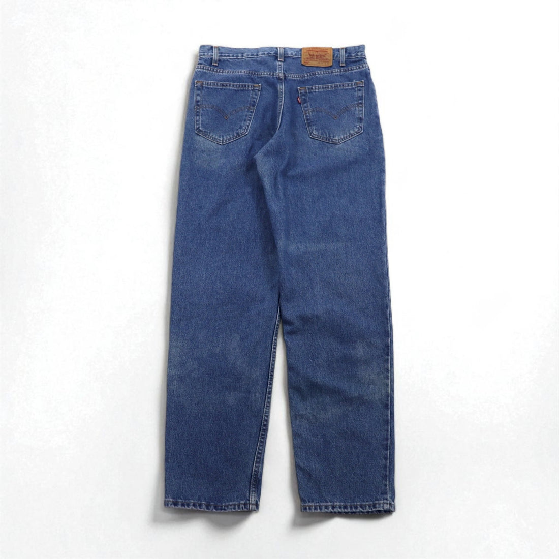 Levi's 00年代  USA製 550 バギー リラックスフィット テーパード デニムパンツ L インディゴ ブルー 00550-4891