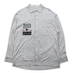 Castelbajac sport 90年代 ポリノジック シャツ XL グレー コットン YOUR GLORY 日本製