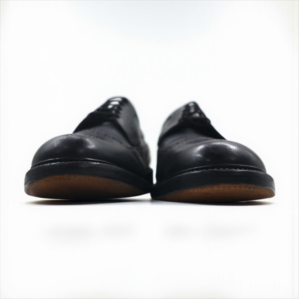 80s USA Vintage Wingtip Shoes MASON 80s Made in USA Wingtip Dress Shoes Size 28.5cm Goodyear Welt Medallion Executive Imperials by MASON 9663D1