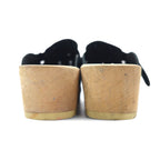 Sac exclusive sabot Swedish clog sandals 23cm navy leather