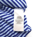 POLO RALPH LAUREN クラシックフィット ボーダー ポロシャツ XL ブルー コットン スモールポニー刺繍