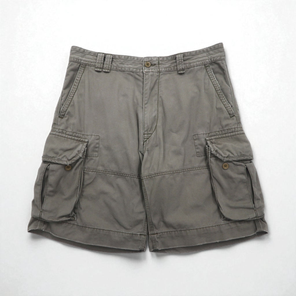 POLO RALPH LAUREN Polo Chino Short Cargo Pants Half Pants L Khaki Cotton