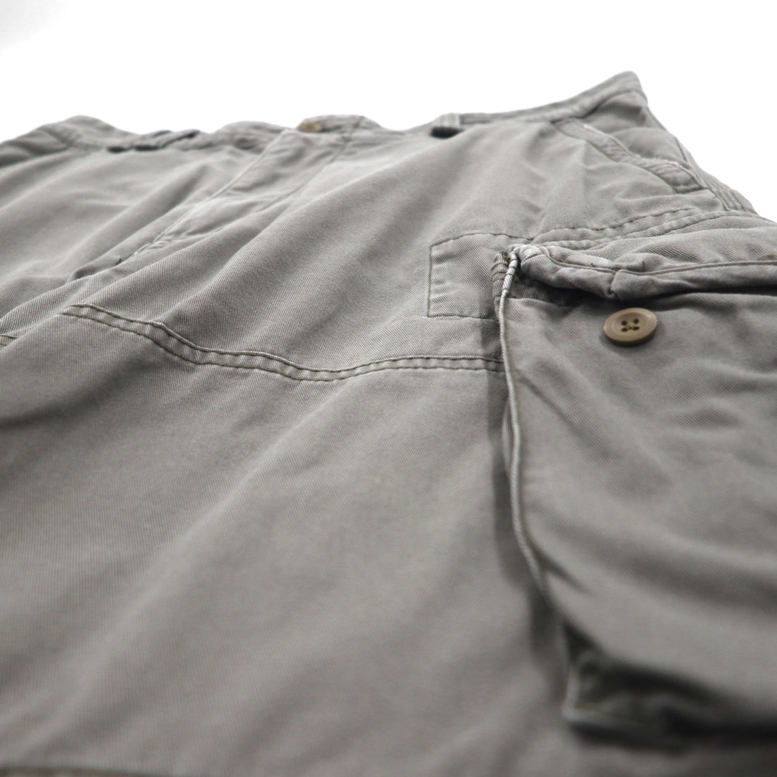 POLO RALPH LAUREN Polo Chino Short Cargo Pants Half Pants L Khaki Cotton