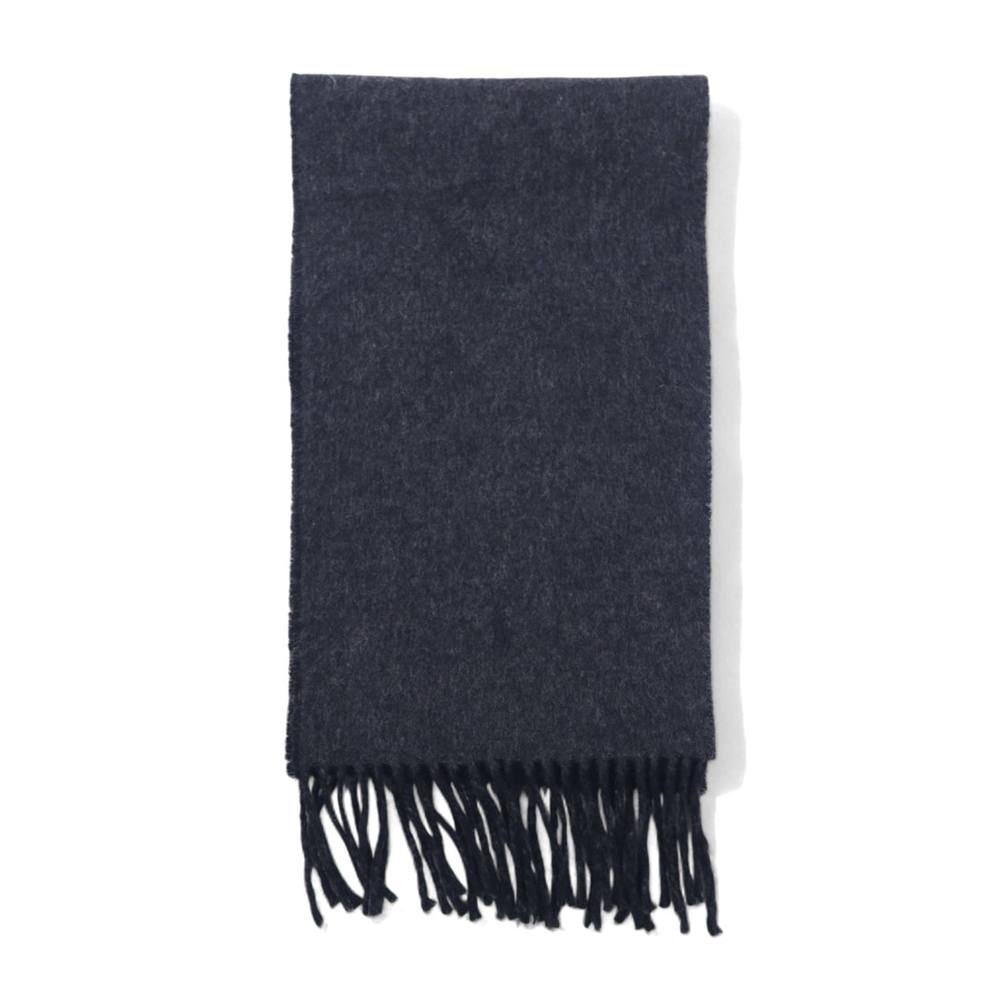 日本然リトテ-古着オンライン-POLO RALPH LAUREN イタリア製 マフラー ブラック グレー スモールポニー 刺繍-POLO RALPH LAUREN Italy Made Scarf Black Gray Small Pony Embroidery
