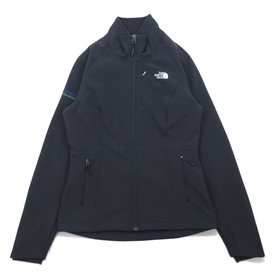日本然リトテ-古着オンライン-THE NORTH FACE エイペックス ソフトシェルジャケット S グレー WINDWALL フリースライナー Apex Barrier Soft Shell Jacket NF0A3LGU-THE NORTH FACE Apex Soft Shell Jacket S Gray WINDWALL fleece liner Apex Barrier Soft Shell Jacket NF0A3LGU