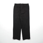 Italy Vintage CORNELIANI Trousers, Made in Italy, Double-Tuck Wide Leg Trousers, XL, Brown Wool