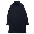 日本然リトテ-古着オンライン-MERRELL タートルネック スウェット ワンピース S ブラック コットン French Terry Dress Cowl Neck Long Sleeve Pockets JWF25772-MERRELL Turtleneck Sweatshirt Dress S Black Cotton French Terry Dress Cowl Neck Long Sleeve Pockets JWF25772