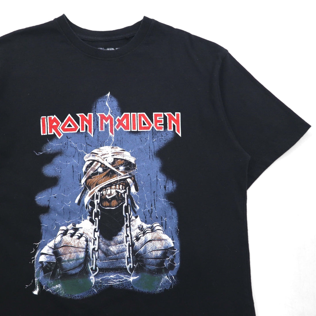 IRON MAIDEN WORLD SLAVERN TOUR 1984-85 Tour Rock Band T-Shirt M Black Double-sided Print PULL&amp;BEAR Made in Turkey
