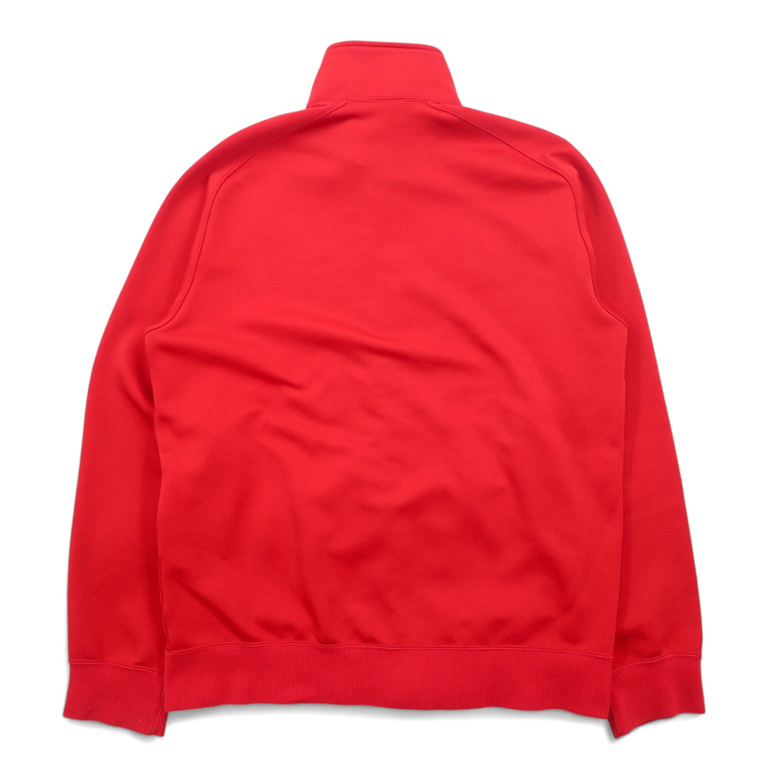adidas Descente 80s Track Jacket Jersey XL Red Polyester Trefoil Logo Embroidered