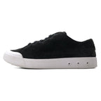 日本然リトテ-古着オンライン-rag & bone スエード パンチングレザー スニーカー 24cm グレー-rag & bone suede perforated leather Sneakers US7 Gray