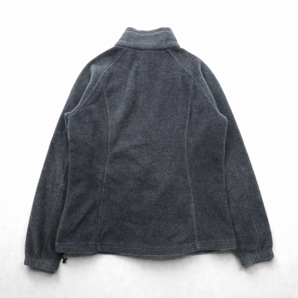 Columbia フルジップ フリースジャケット L グレー ドローコード BENETON SPRINGS WL6439
