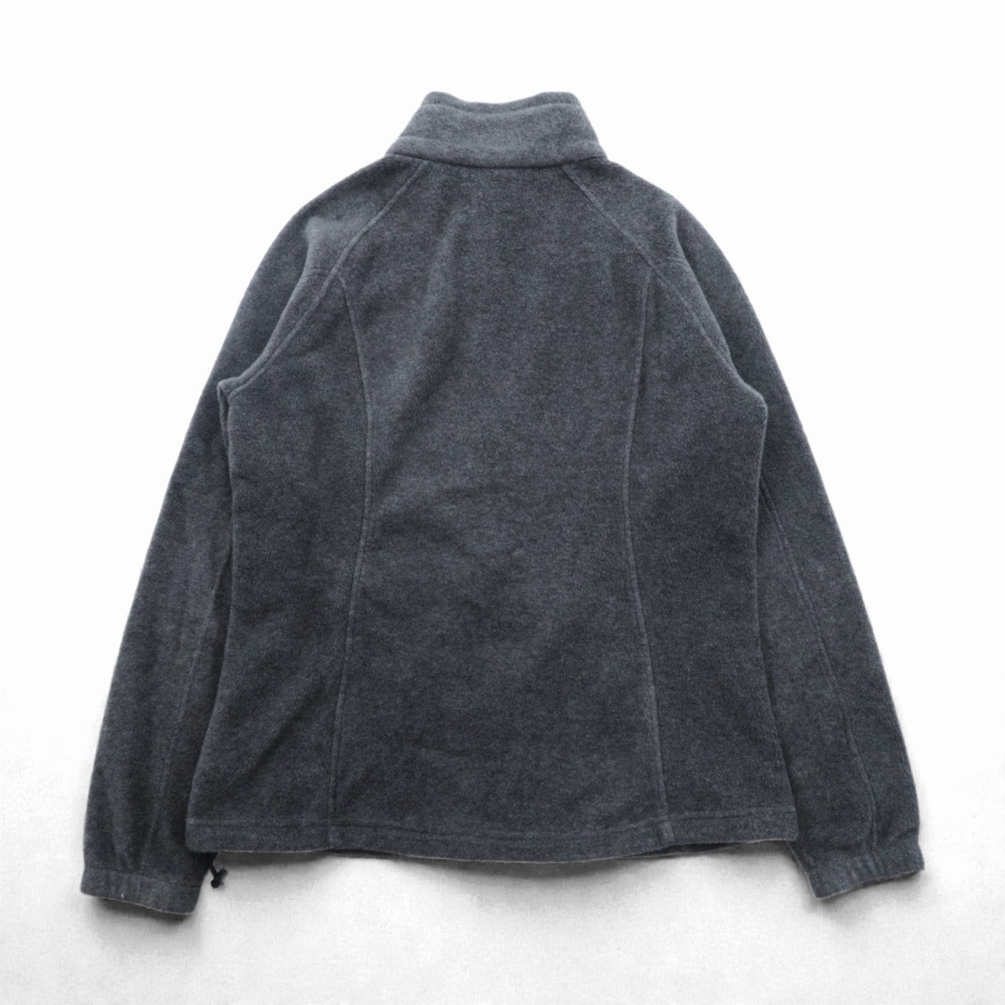 Columbia フルジップ フリースジャケット L グレー ドローコード BENETON SPRINGS WL6439