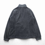 Columbia フルジップ フリースジャケット L グレー ドローコード BENETON SPRINGS WL6439