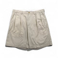 POLO GOLF RALPH LAUREN 90s Polo Chino 2-Pleated Chino Shorts Half Pants L Beige Cotton