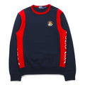 Polo by Ralph Lauren Crew Neck Sweatshirt, XS, Navy, Red, Cotton, Back Print