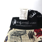 CA4LA × Andy Warhol アンディー ウォーホル バケットハット FREE ベージュ 総柄 アート CAW00420 日本製