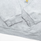 Carhartt Midweight Pullover Hoodie, XL, Gray, Kangaroo Pocket, Bolo, K121