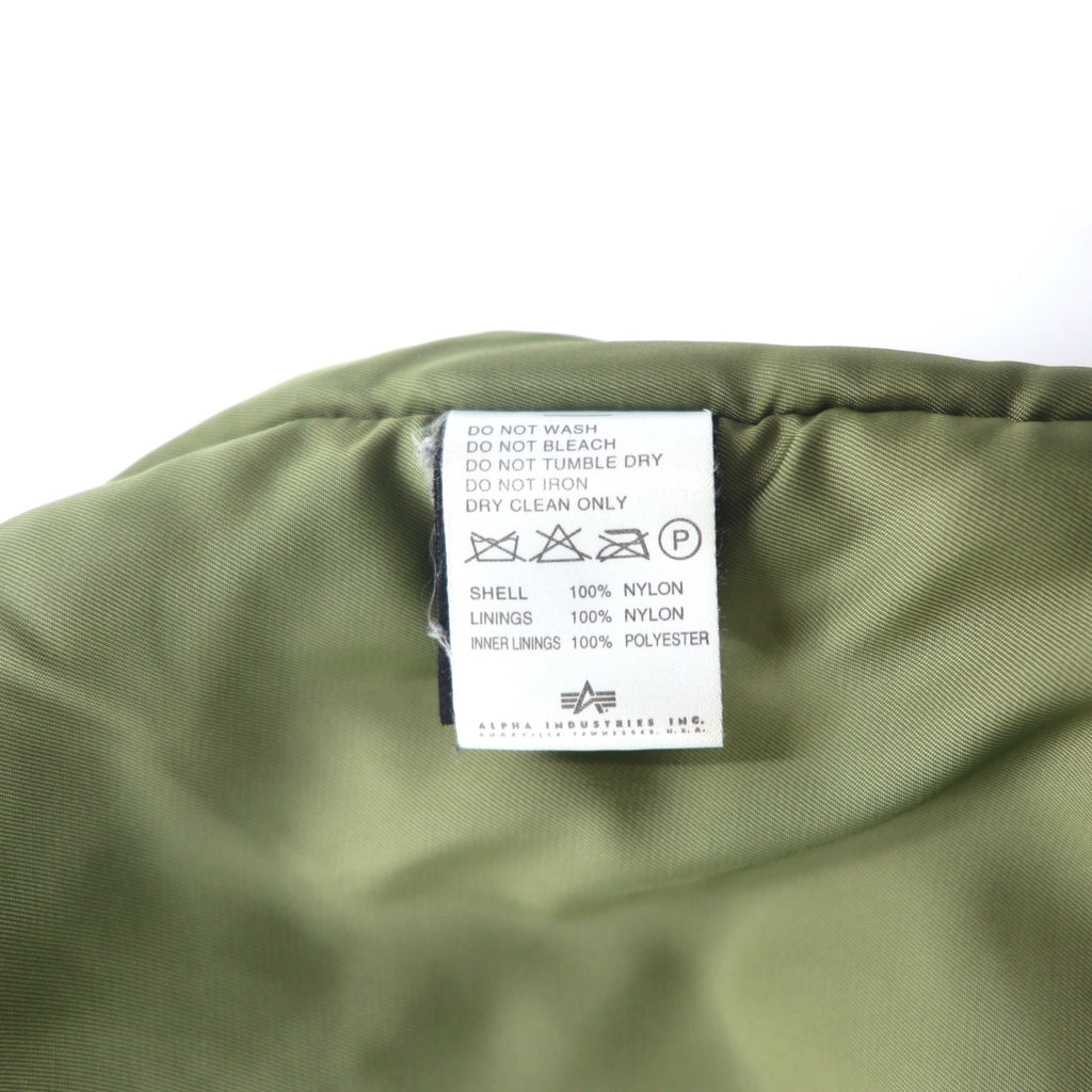 ALPHA INDUSTRIES INC N-3B Flight Jacket, M, Khaki, Polyester, Drawstring, Detachable Fur, MIL-J-6279