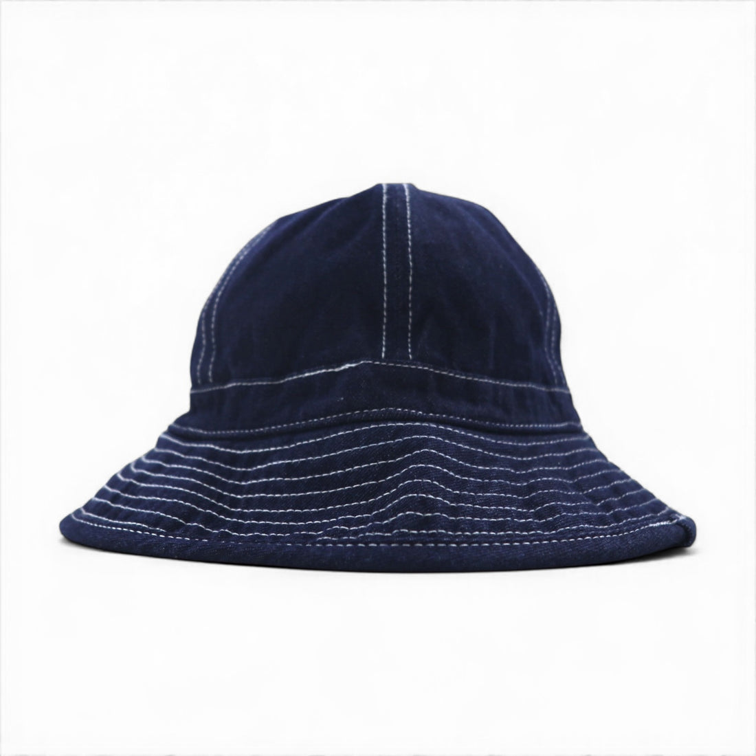 US ARMY M37 Military Denim Fatigue Hat Bucket Hat 60cm Indigo Blue Replica 55410-2 YMCL KY Unused
