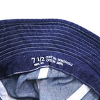 US ARMY M37 Military Denim Fatigue Hat Bucket Hat 60cm Indigo Blue Replica 55410-2 YMCL KY Unused