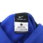 NIKE THERMA-FIT Pullover Hoodie L Blue Polyester 607786-494