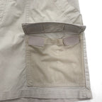 Columbia PFG フィッシングショーツ カーゴショーツ ハーフパンツ M ベージュ コットン FM4011