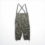 US ARMY ECWCS GEN3 LEVEL5 ソフトシェル カーゴパンツ XL ナイロン 防水 サスペンダー付 ドローコード 8415-01-538-6875 デジタルカモ