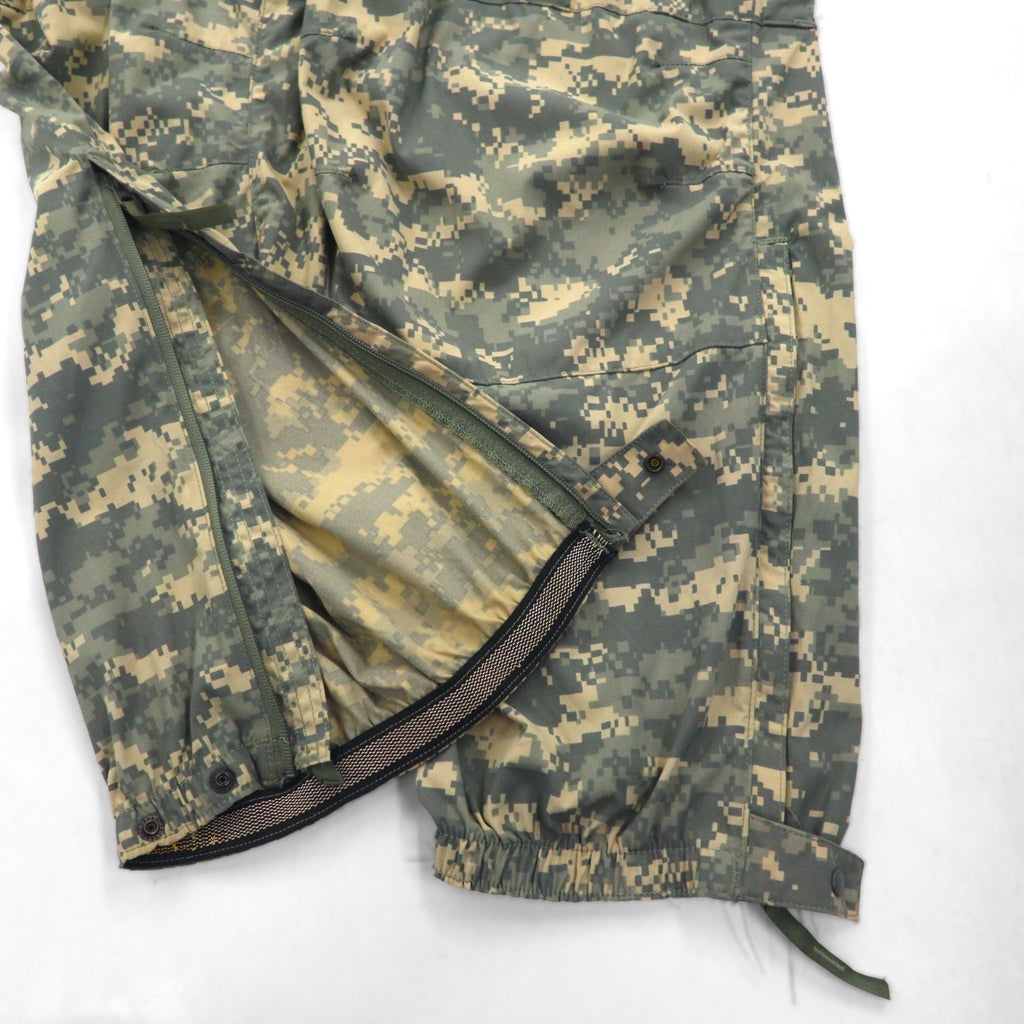 US ARMY ECWCS GEN3 LEVEL5 ソフトシェル カーゴパンツ XL ナイロン 防水 サスペンダー付 ドローコード 8415-01-538-6875 デジタルカモ