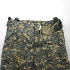 US ARMY ECWCS GEN3 LEVEL5 ソフトシェル カーゴパンツ XL ナイロン 防水 サスペンダー付 ドローコード 8415-01-538-6875 デジタルカモ