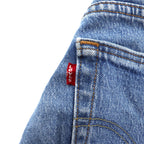 Levi's 511 スリムフィット デニムパンツ 32 ブルー コットン ストレッチ ジッパーフライ 04511-3247