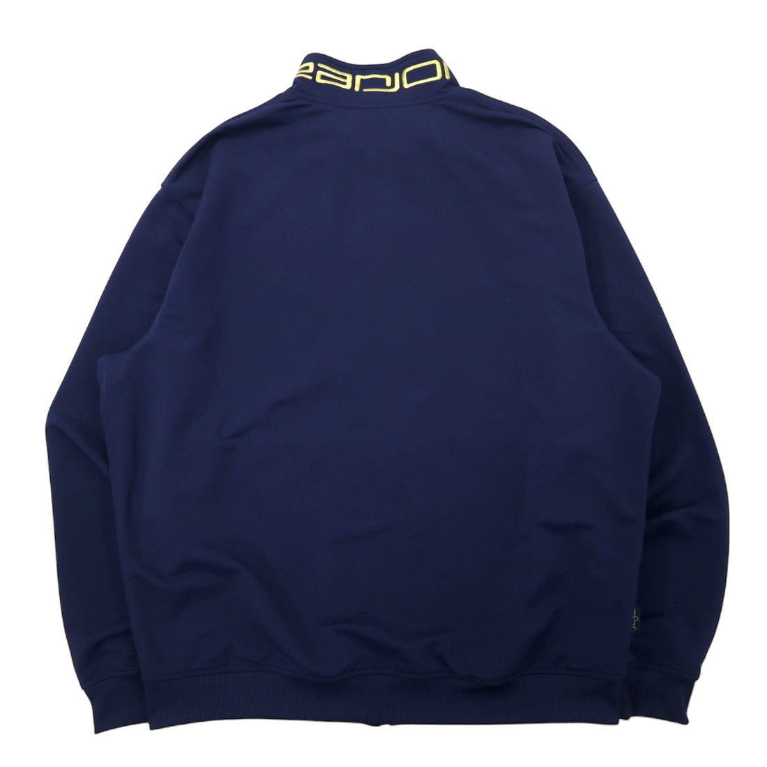 Sean John 00s Track Jacket Jersey XXL Navy Polyester Logo Embroidery Big Size