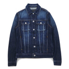 AG (ADRIANO GOLDSCHMIED) Denim jacket G-jacket S Indigo Blue Cotton