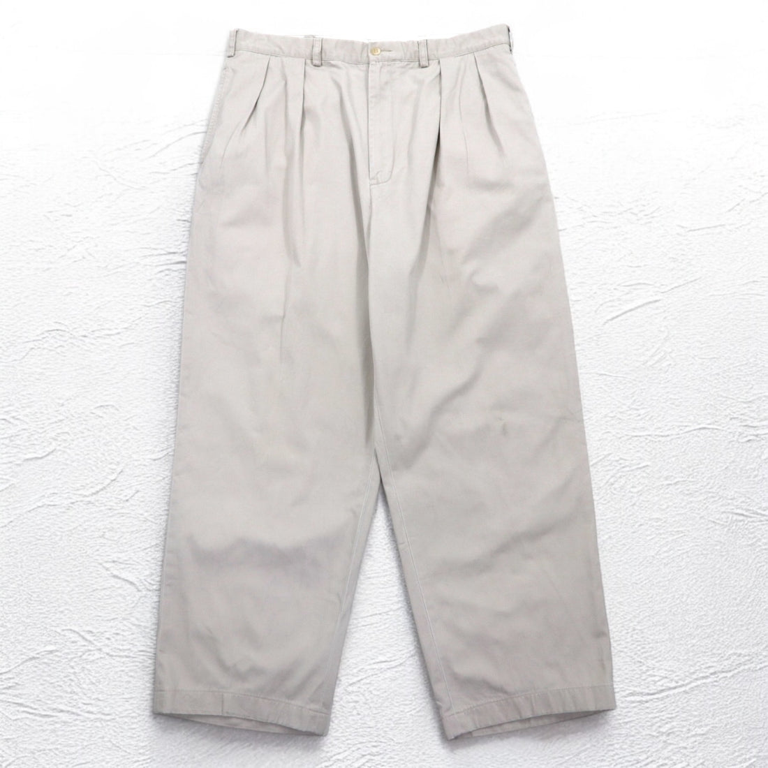 Polo by Ralph Lauren 90s Polo Chino Wide Tuck Chino Pants L Beige ANDREW PANT