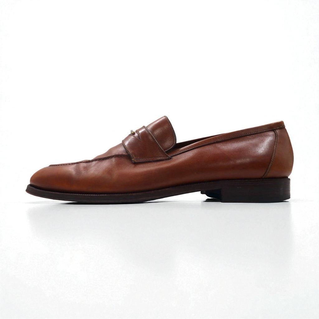 BALLY イタリア製 ペニー コイン ローファー ドレスシューズ 27.5cm モカシン TIZZO