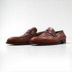 BALLY イタリア製 ペニー コイン ローファー ドレスシューズ 27.5cm モカシン TIZZO