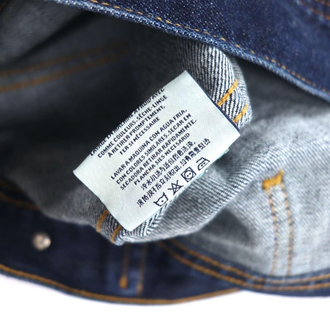 AG (ADRIANO GOLDSCHMIED) Denim jacket G-jacket S Indigo Blue Cotton
