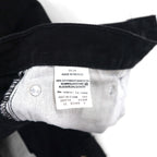 HARLEY DAVIDSON 2000s Black Denim Pants, Size L, Leather Patch, Zipper Fly, Made in Mexico