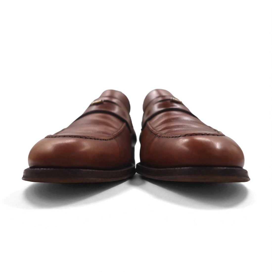 BALLY イタリア製 ペニー コイン ローファー ドレスシューズ 27.5cm モカシン TIZZO