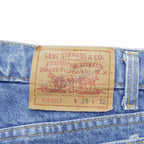 Levi's 90年代 USA製 610 テーパード デニムパンツ ジーンズ S インディゴ 610-0217 ボタン裏525
