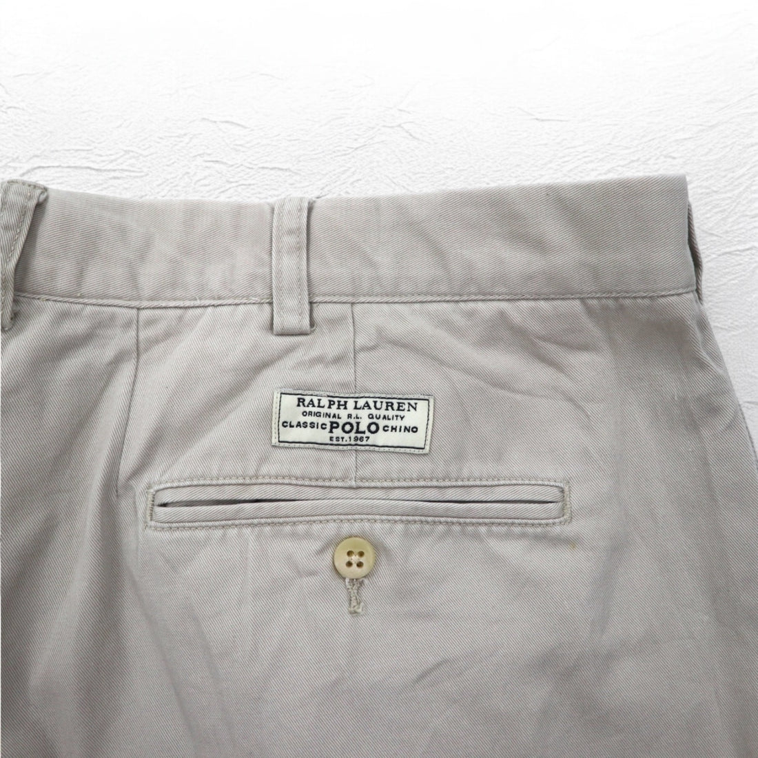 Polo by Ralph Lauren 90s Polo Chino Wide Tuck Chino Pants L Beige ANDREW PANT