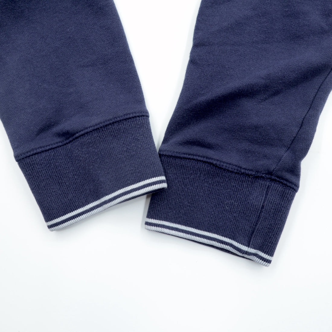 Polo Jeans RALPH LAUREN 90s Ribbed Sweatshirt Jumper L Navy Fleece Lined Stars and Stripes