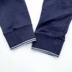 Polo Jeans RALPH LAUREN 90s Ribbed Sweatshirt Jumper L Navy Fleece Lined Stars and Stripes