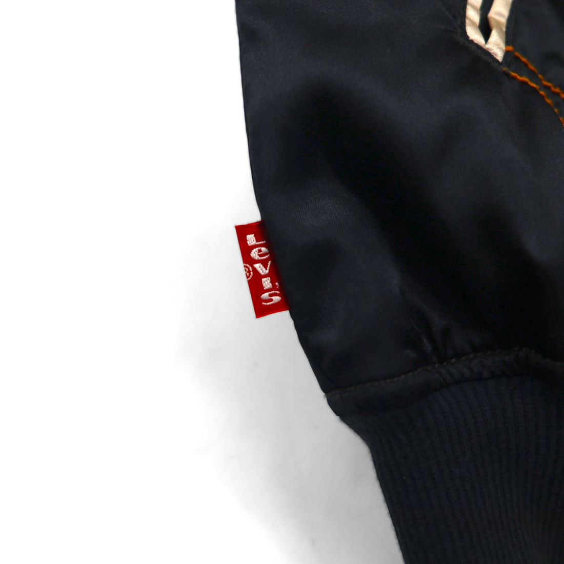 Levi's 2000s Sukajan Souvenir Jacket, Size M, Black, California Embroidery, 70906-34