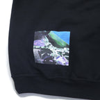 FLAGSTUFF Graphic Pullover Hoodie M Black F-LAGSTUF-F LABO HOODIE 19SS-FS-41