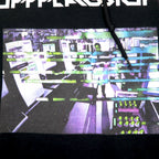 FLAGSTUFF Graphic Pullover Hoodie M Black F-LAGSTUF-F LABO HOODIE 19SS-FS-41