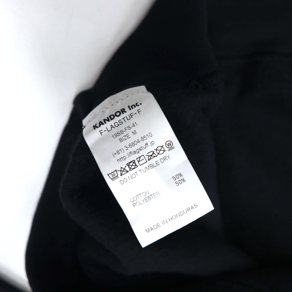 FLAGSTUFF Graphic Pullover Hoodie M Black F-LAGSTUF-F LABO HOODIE 19SS-FS-41