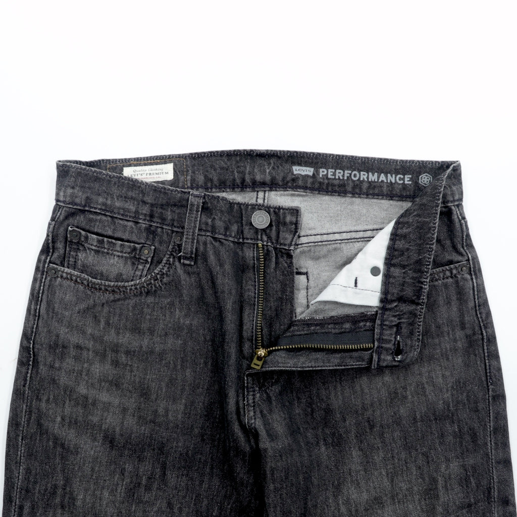 Levi Strauss Premium 511 Black Denim Pants 29 Big E Reprint