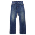 日本然リトテ-古着オンライン-LEVI'S VINTAGE CLOTHING ( LVC ) 1967年モデル ビッグE セルビッヂ デニムパンツ 30 ブルー コットン 42TALON 505-0217 トルコ製-LEVI'S VINTAGE CLOTHING (LVC) 1967 Model Big E selvedge Denim Pants 30 Blue Cotton 42TALON 505-0217 Türkiye Made