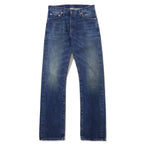 日本然リトテ-古着オンライン-LEVI'S VINTAGE CLOTHING ( LVC ) 1967年モデル ビッグE セルビッヂ デニムパンツ 30 ブルー コットン 42TALON 505-0217 トルコ製-LEVI'S VINTAGE CLOTHING (LVC) 1967 Model Big E selvedge Denim Pants 30 Blue Cotton 42TALON 505-0217 Türkiye Made